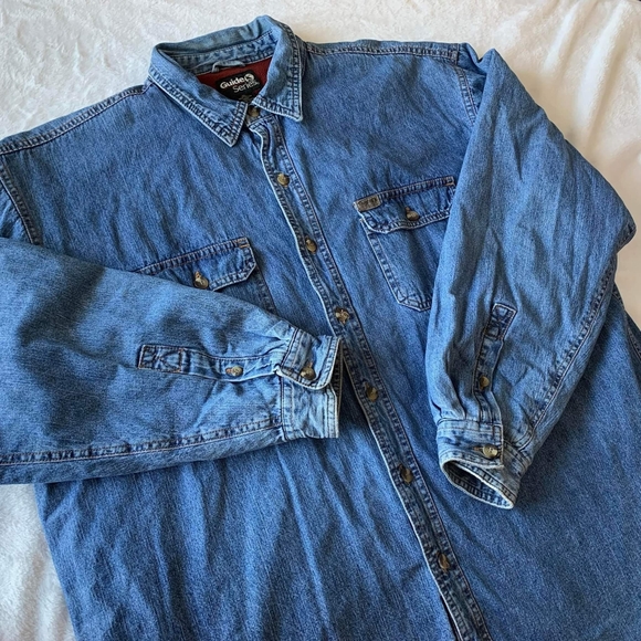 Gander Mountain Guide Series Fleece Long Sleeve Shirt, Heavy Work Mens XL - Picture 11 of 12